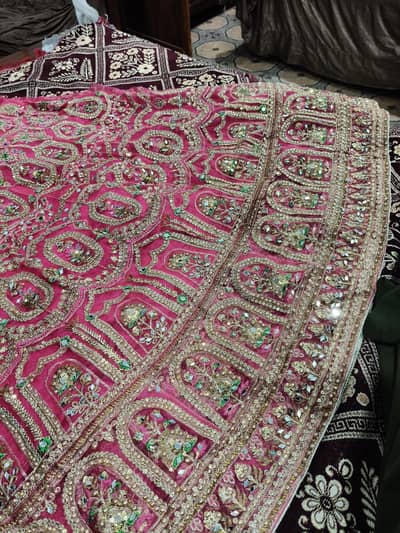 Beautiful Pink Lehnga – One Time Wear – Excellent Condition