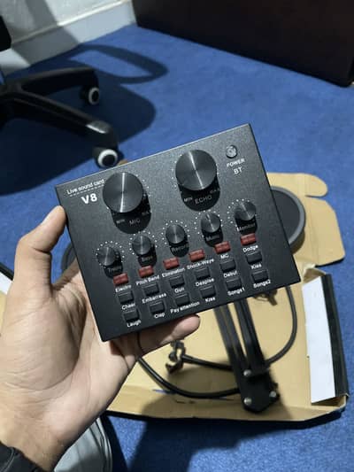 Condenser microphone v8