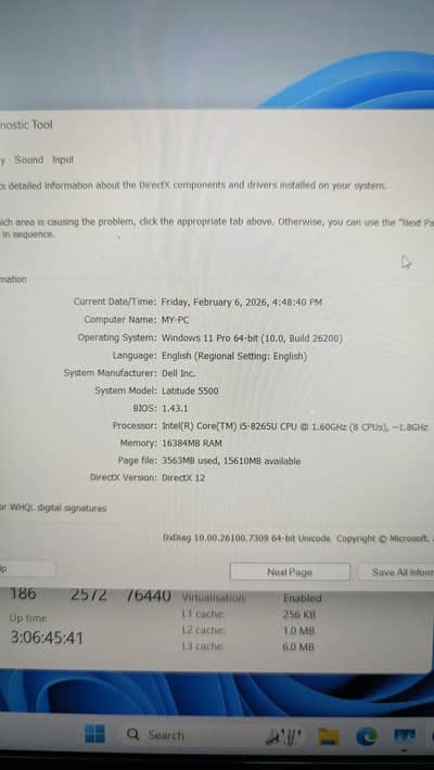 Dell Latitude 5500 | 1TB SSD | 16GB Ram