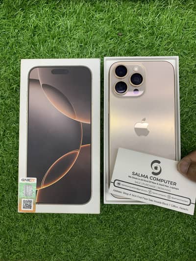 iPhone 16 Pro Max 256GB PTA APPROVED