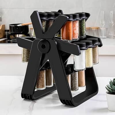 Spice Rack Rotating