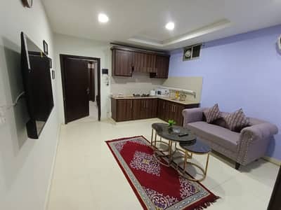 Short time 1bed ROM full furnished apartments safe and scour 100%coupe allow