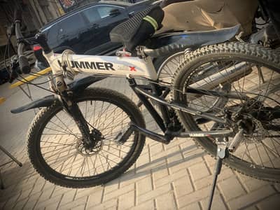 Hummer Foldable Gear Cycle (like new condition)