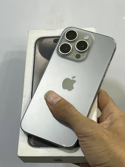 Iphone 15 Pro Pta Approved (With Box)