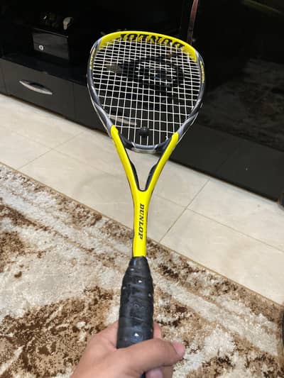 Dunlop Black Storm Graphite 500 Sqaush Racket