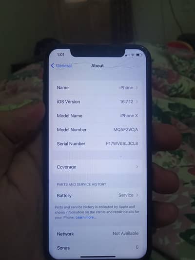 Iphone x pta approved 256 gb