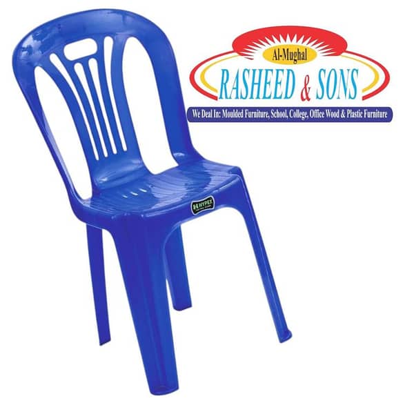 Plastic Chair, Arm-Free Dining/Visiting Chair
