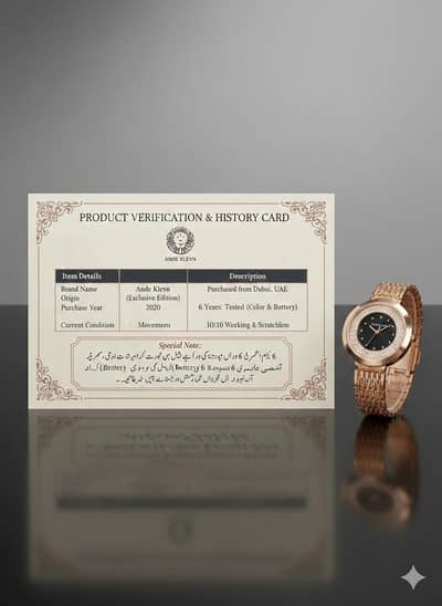 Luxury Watch - Daniel Klein Dubai importedk