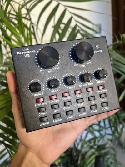 V8 Sound Card For Live