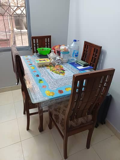 Dining table with 4 chairs