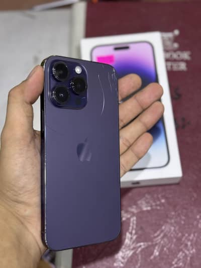 Urgent Iphone 14 Pro Max 256 GB Hk Dual physcial (Non pta Factory)