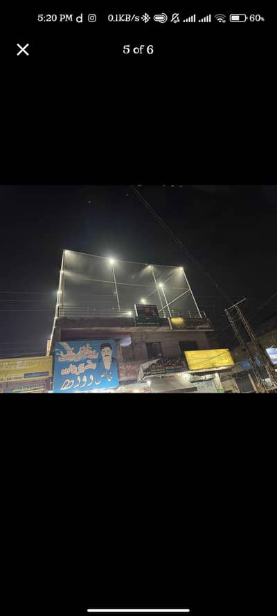 indoor cricket half roof top for rent