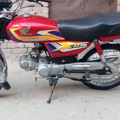 Honda CD 70 2024/25 arman Ali 03224098797