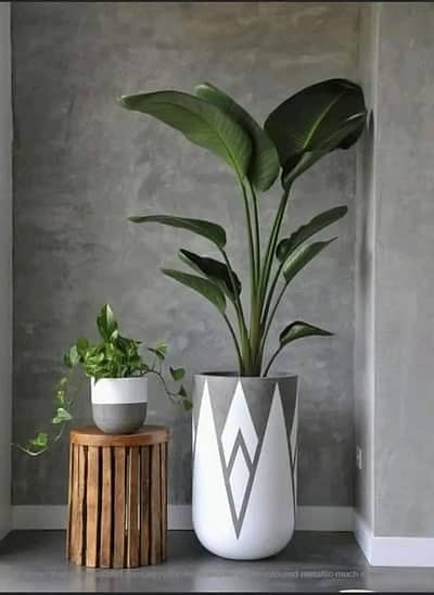 Artifical Pots - Fiber Pots - Artfical Plants - Decoration Pots - Tree