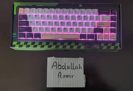 AULA F65 mechanical keyboard