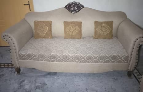 Comfortable 3 Seater Sofa Set – Good Condition | For Sale