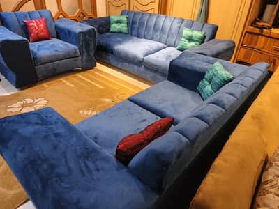 slightly used sofa set 3 2 1 seater
