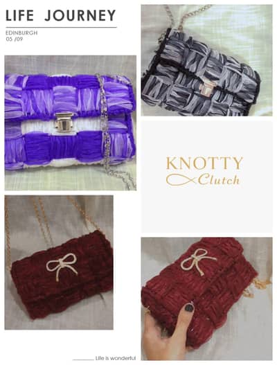 New Handmade Clutch Bags  Stylish (yellow)Strong  |  Beautiful  Colors