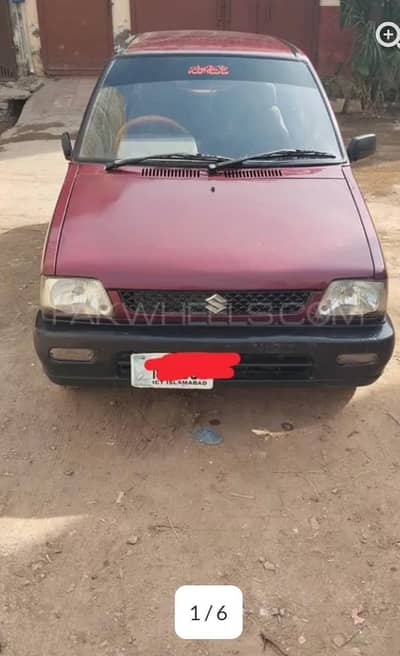 maroon mehran vxr 2008