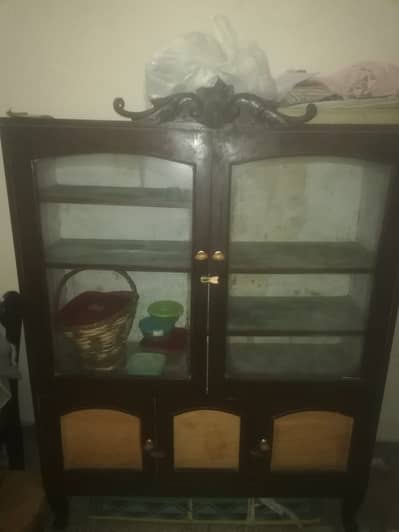 Urgent Sale Single/Double Beds-Almari-Dressing Table