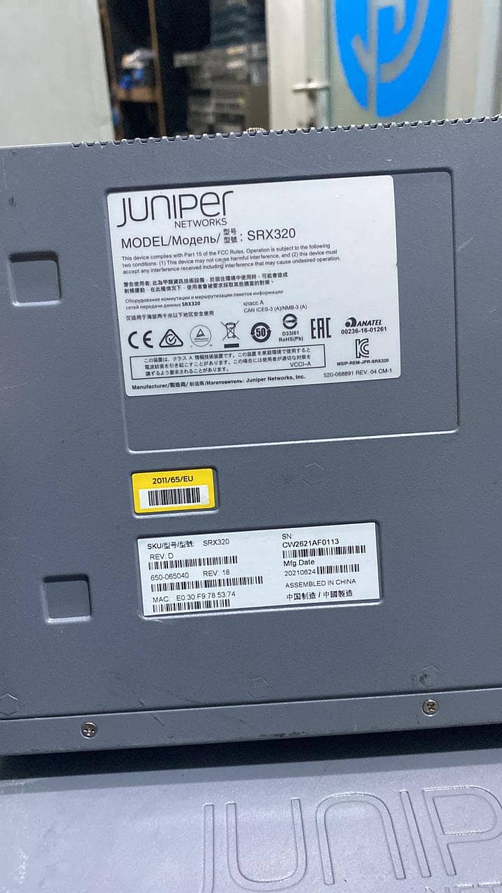 Juniper SRX-320 Firewall 2