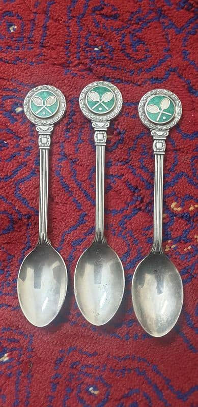 selling old antique silver plated spoons