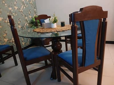 pure wood dinning table