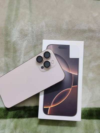 Apple Iphone 16 Pro Max 256 GB Hong Kong Varient