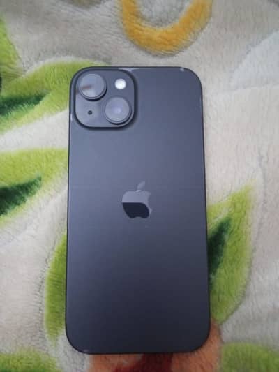 I phone 15 black colour with box