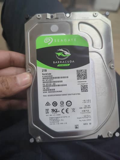 Seagate external hard drive 2TB