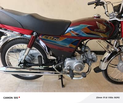 Honda CD 70 2025/26 model for sale