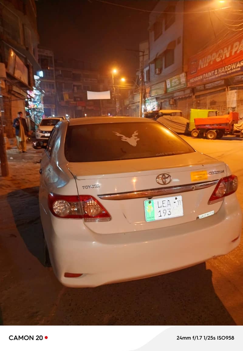 Corolla 2011 model 2