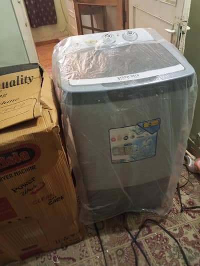 super one Asia washing machine brand new box pack full warranty