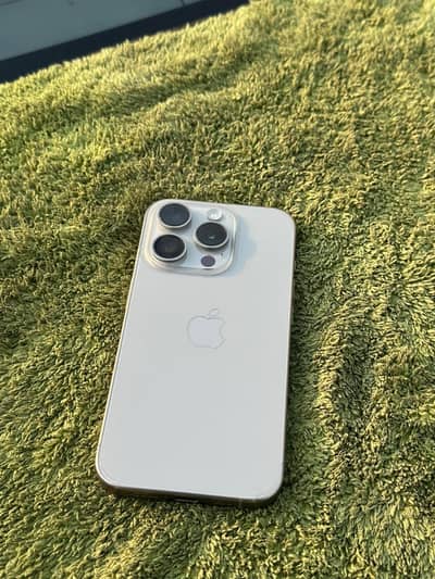 Iphone 15 pro PTA approved  HK model