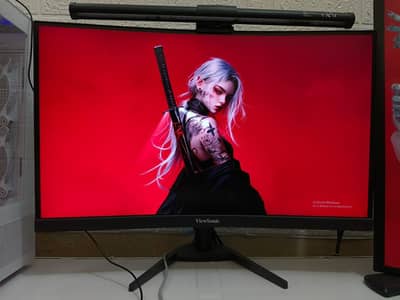 ViewSonic PC-MHD 165Hz 24 Inch Full HD 1080p 1ms Curved Gaming Monitor
