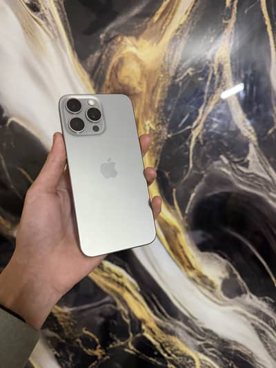 Iphone 15 pro max 256gb mdm water pack natural titanium