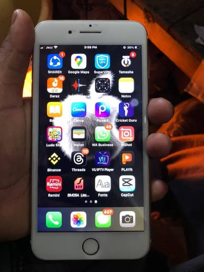 Iphone 7plus 256gb PTA (exchange possible)