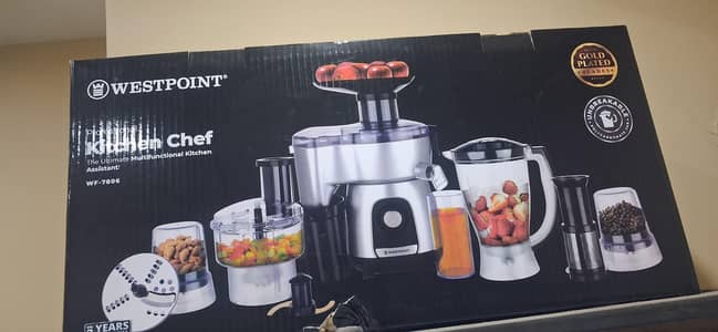 Westpoint Kitchen Chef / Food Factory – Brand New (Unused)