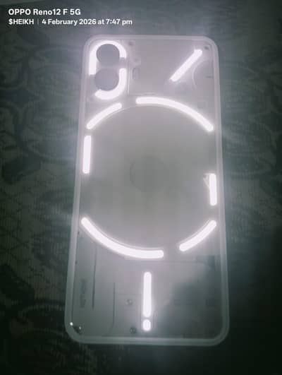 Nothing Phone 2 white 256gb PTA Approved 10 by 10 Exchange Possible