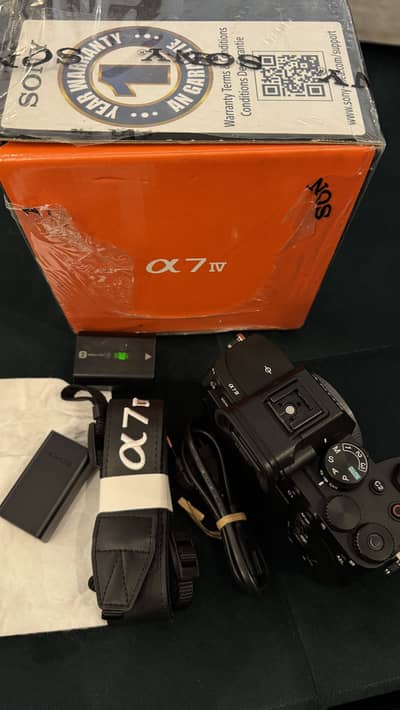 SONY A7iv 10/10 CONDITION