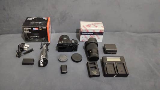 Sony alpha a6400 mirrorless DSLR camera with original box