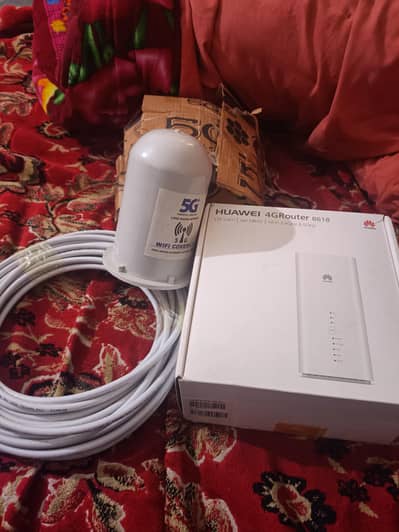 Huawei b618 Router Cat 11 +Out Door Antenna