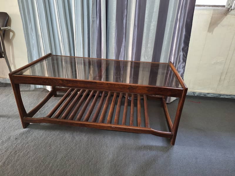 Solid wood coffee table 2