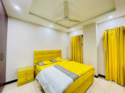 perday luxury 1 bed appartment for rent short and full day in bahria town