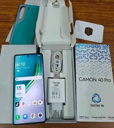 Tacno camon 40 pro 16/256 GB 03214524813 my WhatsApp number