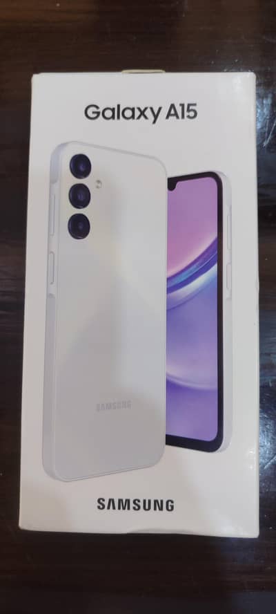 Samsung A15 12 Gb 128Gb available for sale.