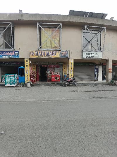 2 Marla Shop And Flat Eden Orchard Sargodha Road For Sale