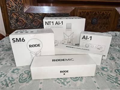Rode NT1 AI-1 Complete Studio Kit Rode CompletNT1 & AI-1