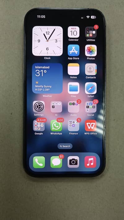 Iphone 14 pro 256 GB PTA approved