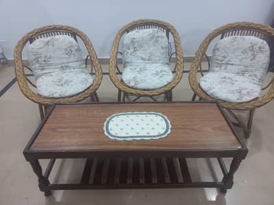 wooden centre table